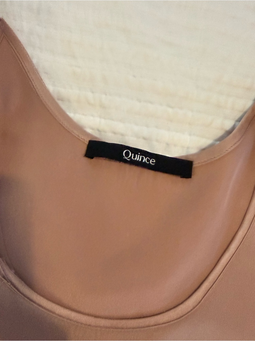 Set- Quince Women's Silk Pant Set in Dusty Rose EUC C000 - Picture 11 of 11